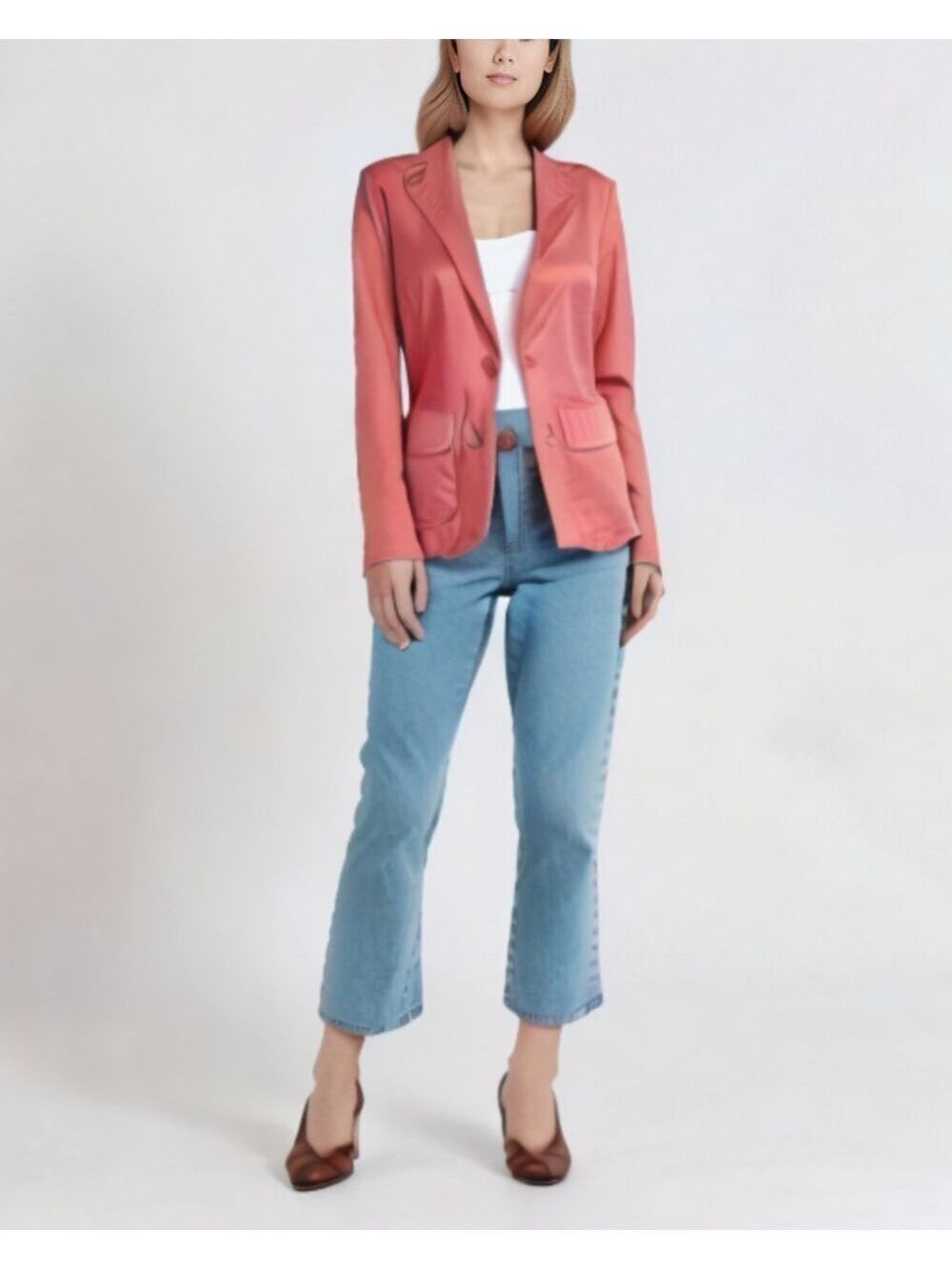 𝅺Old Navy Cotton Button Blazer Coat